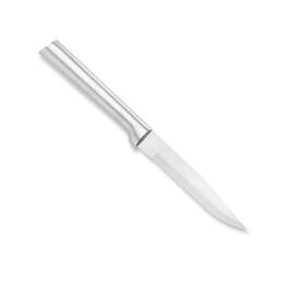 Rada - Cutlery 3.875-Inch Serrated Steak Knife, Aluminum Handle - Silver