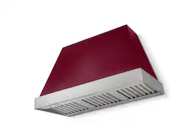 AGA - 48 inches - Externally Vented - Wall Range Hood - Cranberry