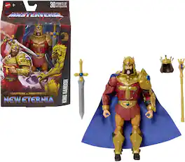 Mattel - Collectible - Masters of the Universe Masterverse New Eternia King Randor (He-Man, MOTU) - Collectibles - Multicolor