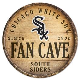WinCraft - Chicago White Sox 14'' Circular Wood Sign - Multicolor