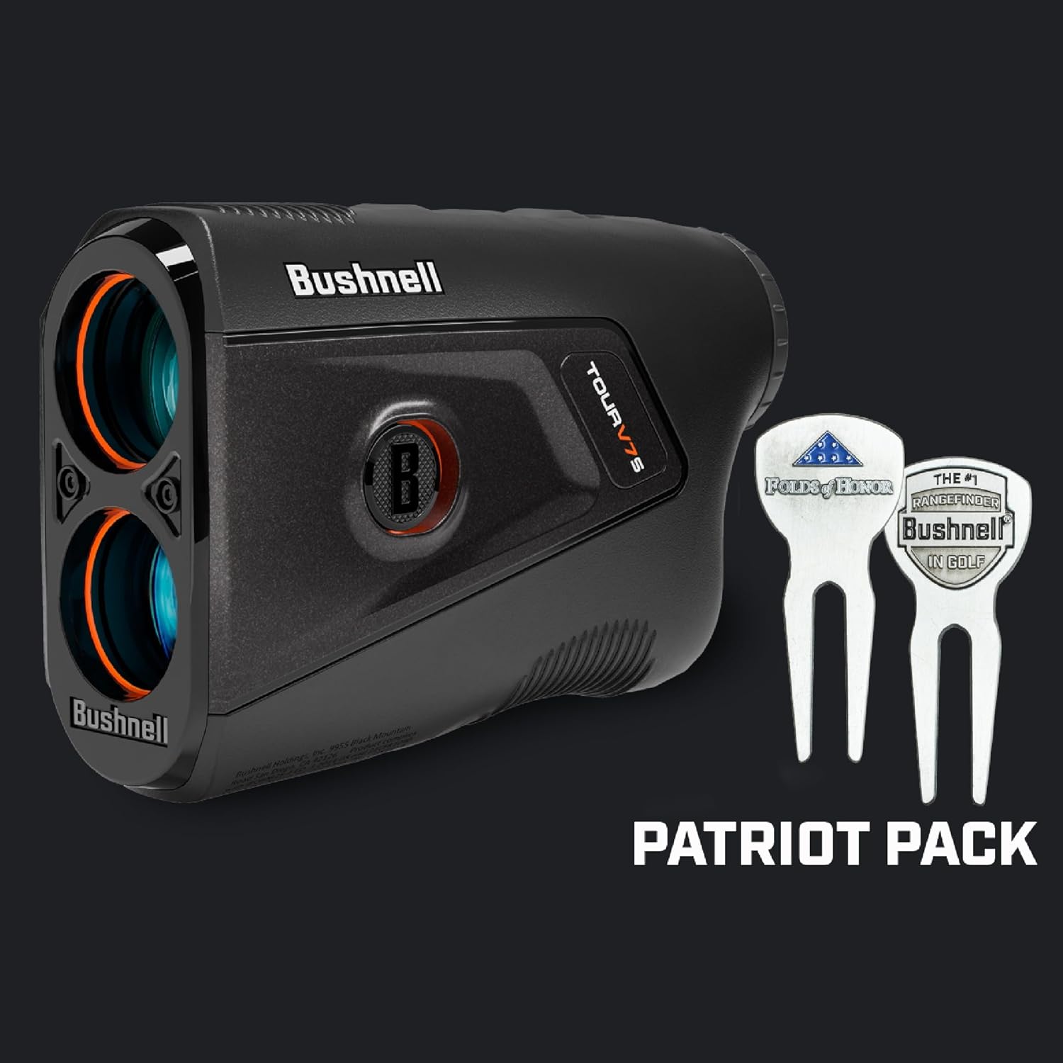 Bushnell TOUR V7S THE 5 FOLDS HONOR RANGEFINDER Bushnell IN GOLF Bushnell PATRIOT PACK