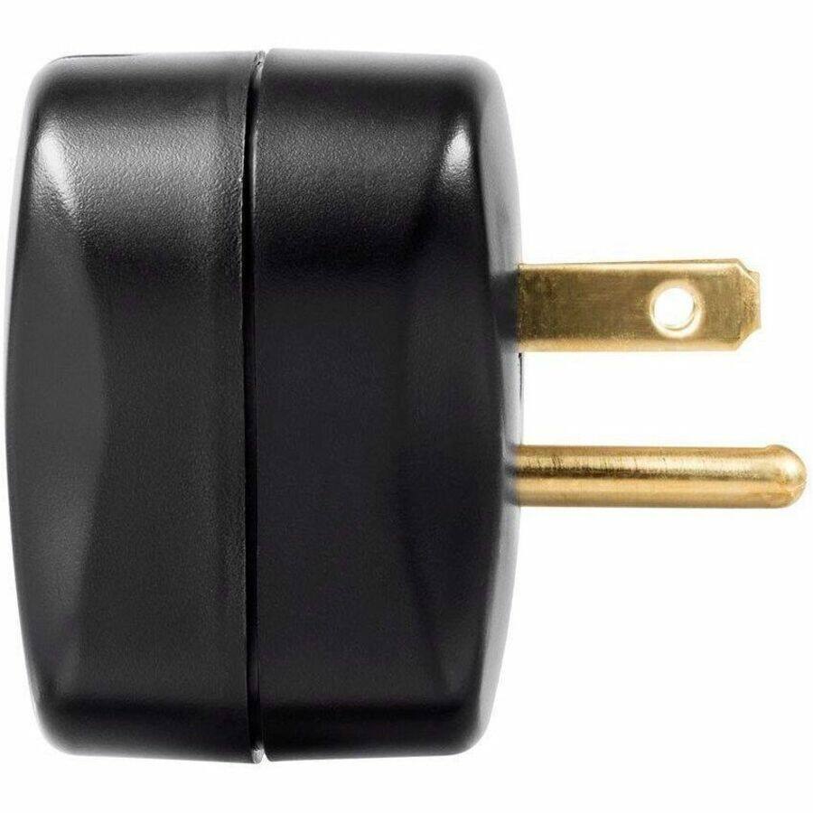 Alt View 1. Monoprice - Monoprice 1 Outlet Portable Mini Surge Protector, 540 Joules, Clamping Votage 500V - Household Electronic, Notebook - Unknown.