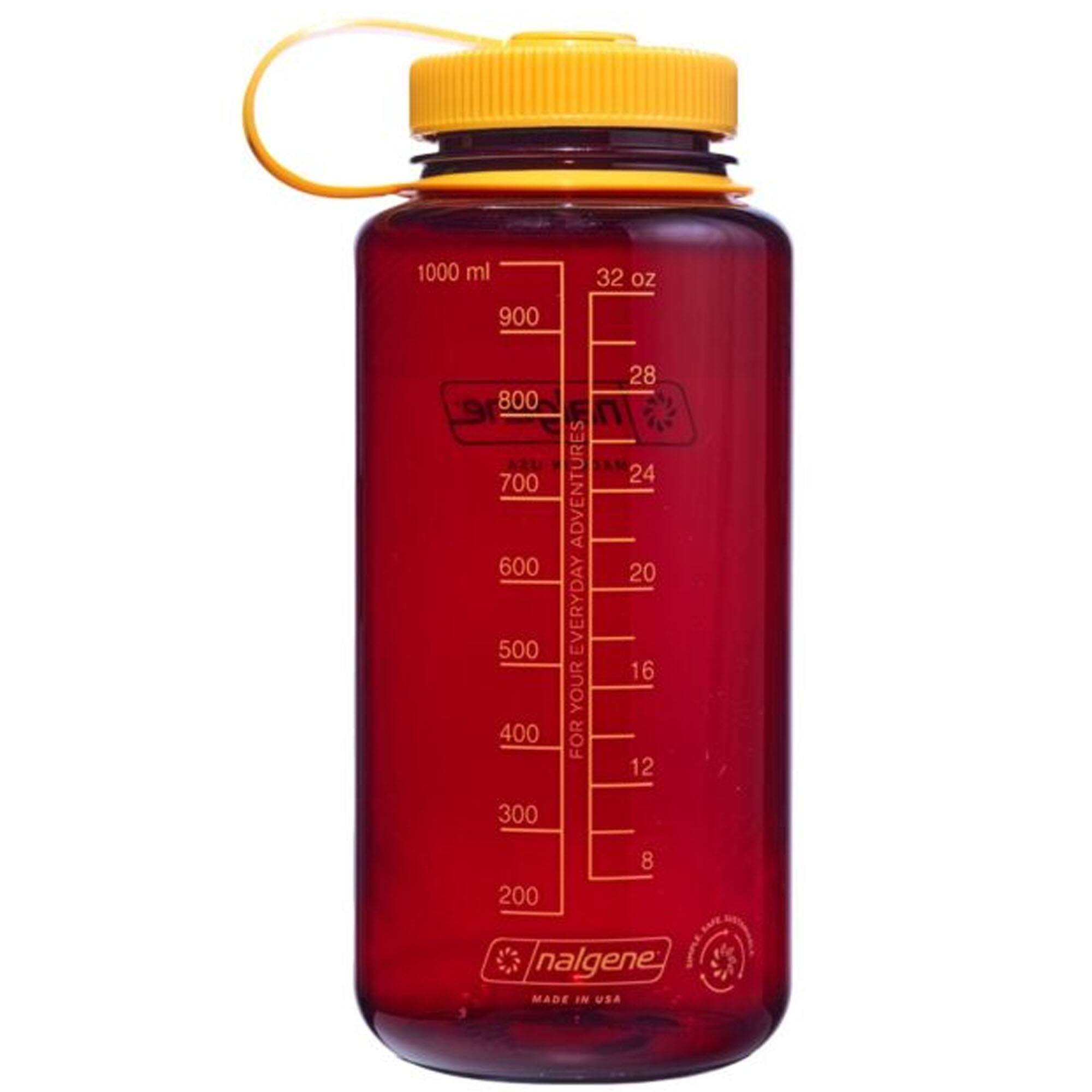 1000 ml  
900  
800  
700  
600  
500  
400  
300  
200  

32 oz  
28  
24  
20  
16  
12  
8  

FOR YOUR EVERYDAY ADVENTURES  

nalgene  
MADE IN USA