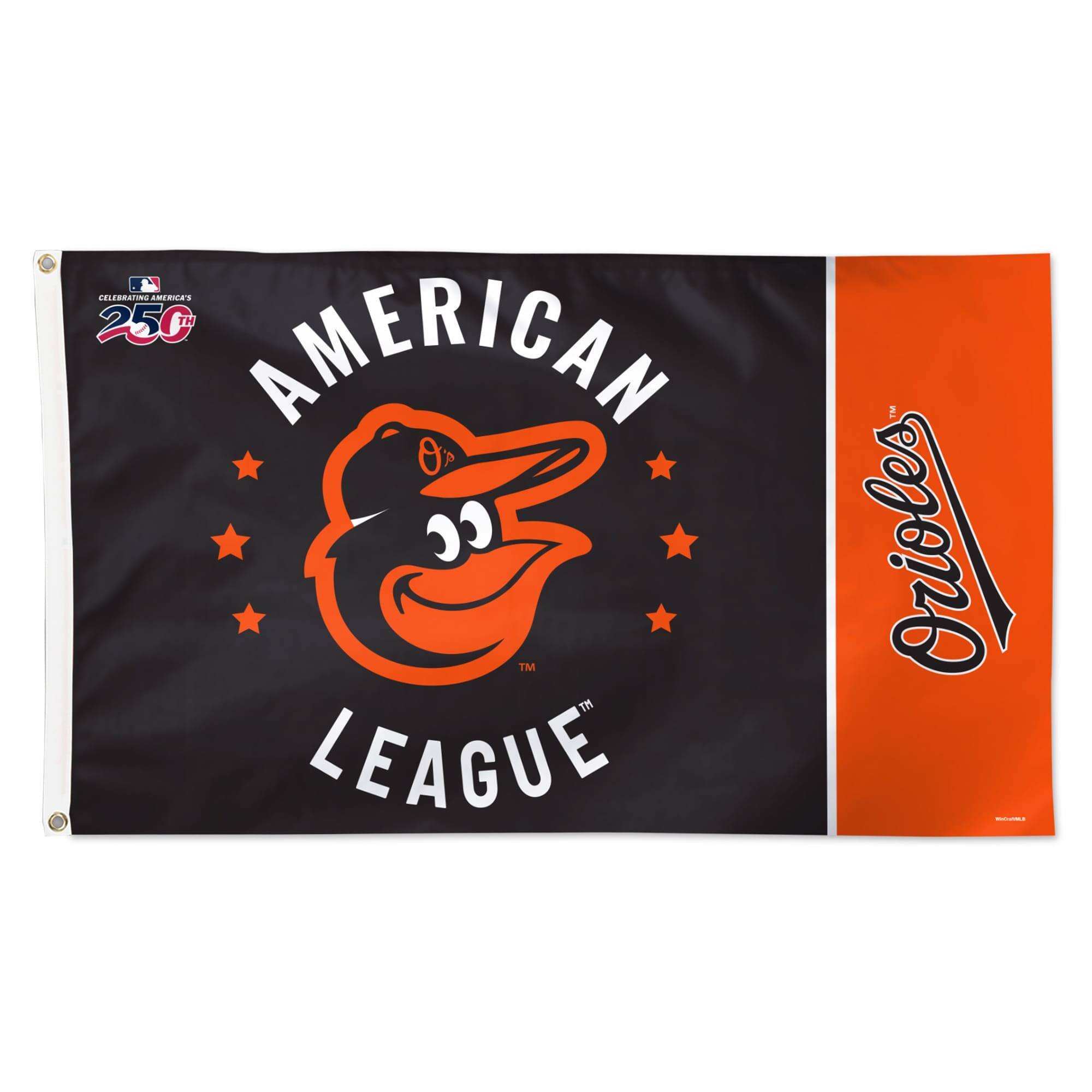 CELEBRATING AMERICA'S 250TH AMERICAN LEAGUE Orioles