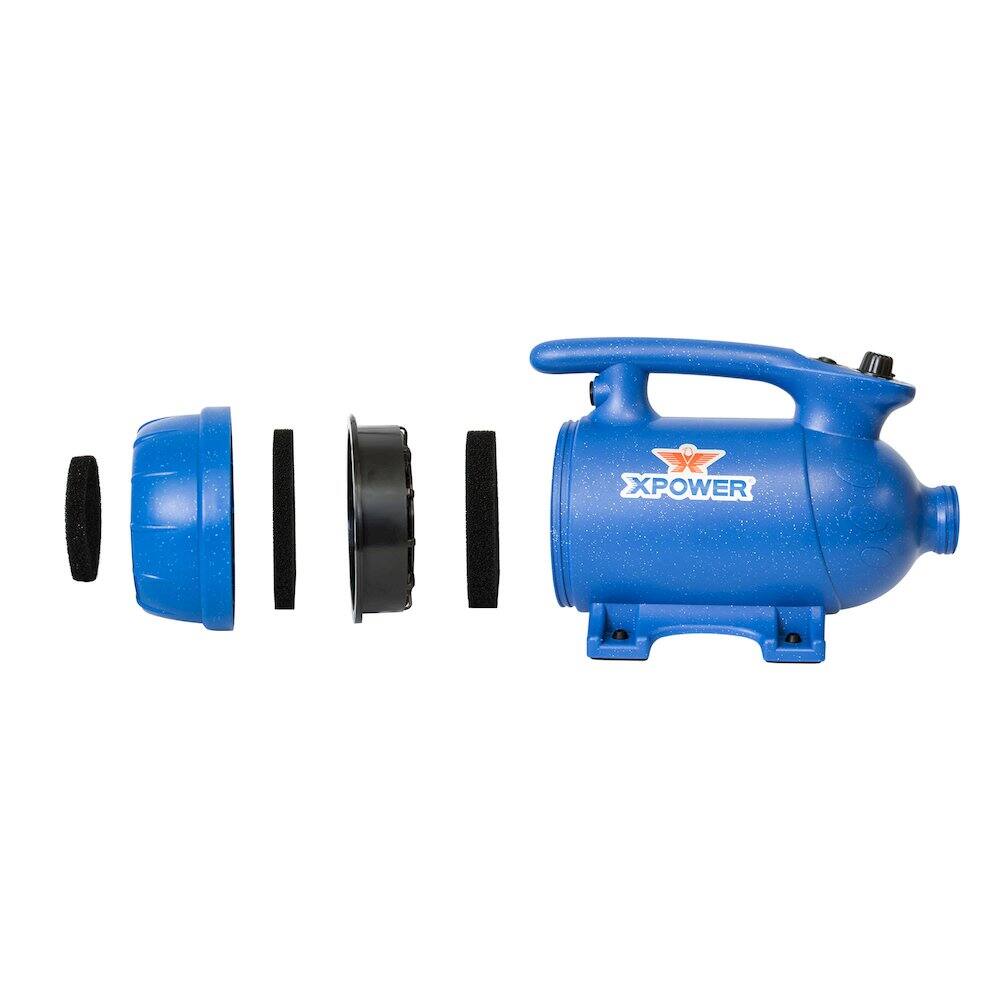 Alt View 1. XPOWER - Thermal Ace 3 HP Variable Speed Pet Grooming Dog Force Hair Dryer with Heat.