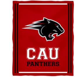 Vive La Fete - Clark Atlanta University Panthers 36'' x 48'' Children's Mascot Plush Blanket - Multicolor
