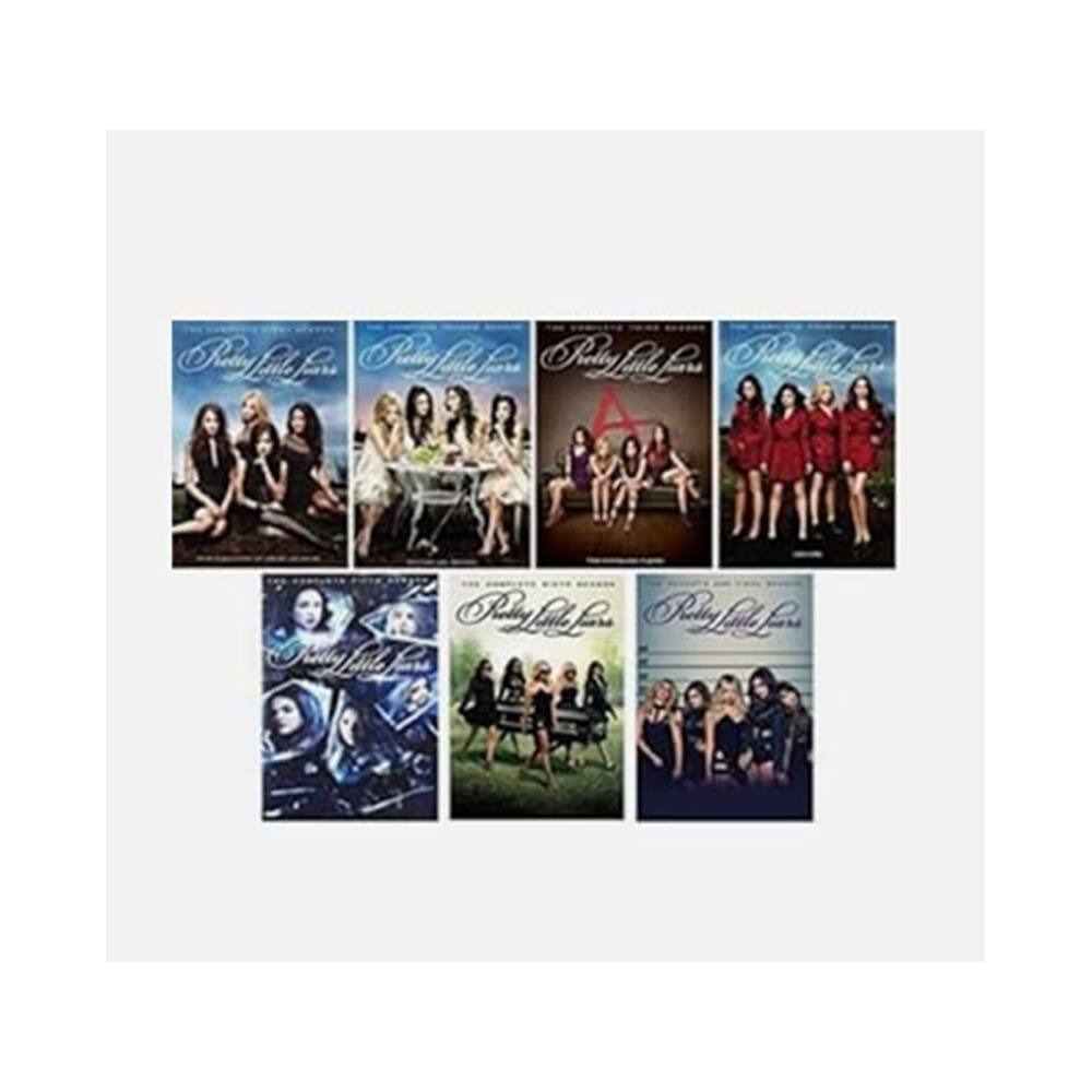 Left. Pretty Little Liars Complete Series DVD Box Set, Seasons 1-7.