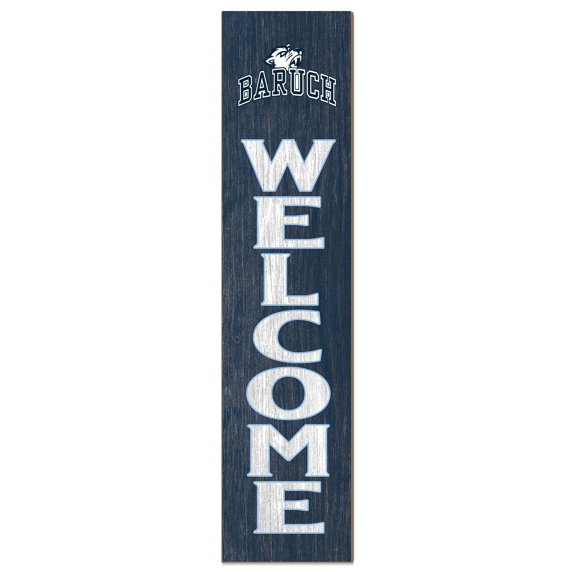 CUNY Baruch College 12" x 48" Welcome Outdoor Leaner
