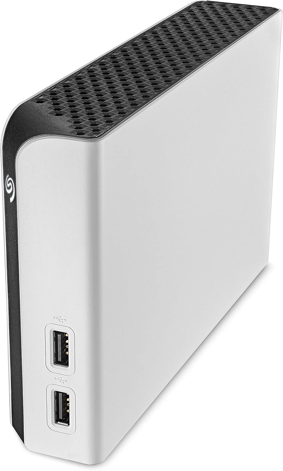 Angle. Seagate - Game Drive Hub for Xbox 8 Tb,SRD0PV1,STGG8000400 - White.