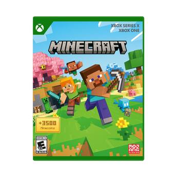 Minecraft with 3500 Minecoins Bedrock Edition XBOX Series X, XBOX Minecraft with 3500 Minecoins Bedrock Edition XBOX Series X, XBOX