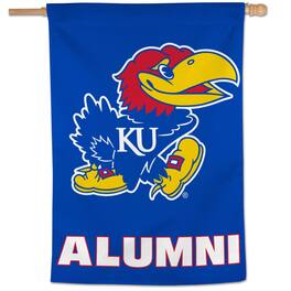 WinCraft - Kansas Jayhawks 28" x 40" Alumni Single-Sided Vertical Banner - Multicolor