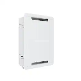 ECHOGEAR - 17" In Wall TV Media Box, Recessed TV Outlet Fits Wired & Wireless Samsung Connect Box, Apple TV, Roku, Fire TV Stick - White