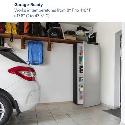 Insignia™ 7 Cu. Ft. Garage Ready Upright Convertible Freezer Insignia™ 7 Cu. Ft. Garage Ready Upright Convertible Freezer