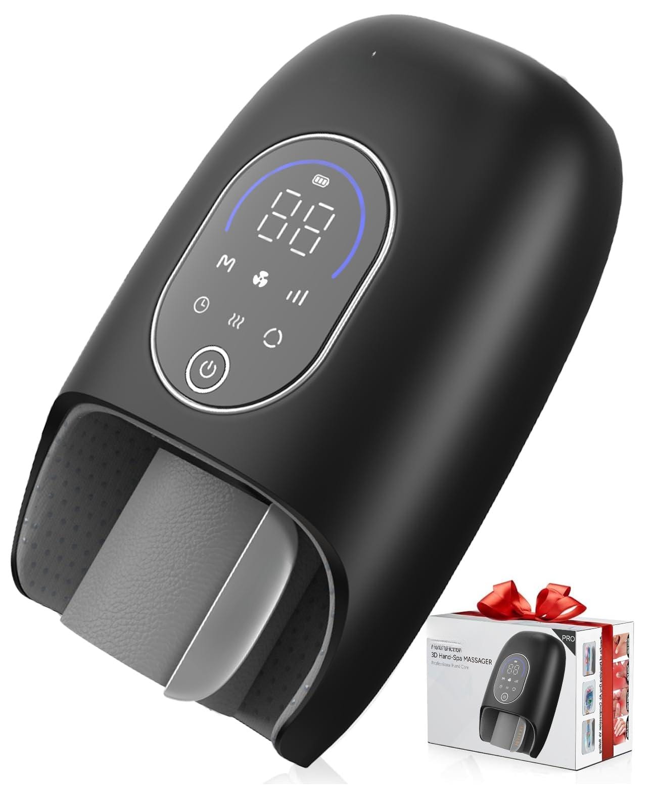 Live At Space - 9-Mode Hand Massager with 4-Level Hot/Cold Therapy, Compression & 3000mAh for Carpal Tunnel - 642146679254