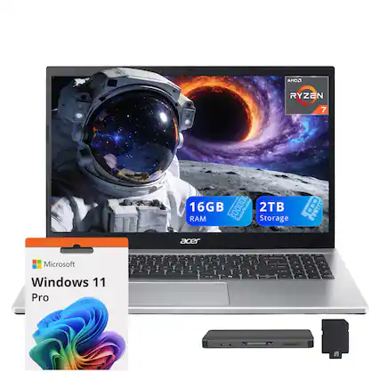 AMD Ryzen 7, 16GB RAM, 2TB Storage, Acer, Microsoft Windows 11 Pro