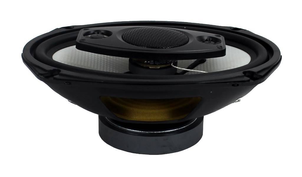 Alt View 2. BOSS Audio - Boss Riot R94 6x9 Inch 500W 4 Way Car Coaxial Audio Speakers Stereo (2 Pack) - Black.