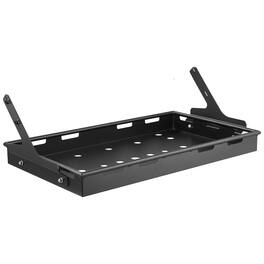 VEVOR - Rear Trunk Cargo Rack, for 2018-2024 Jeep Wrangler JLU Sky One-Touch Power Top, 300 lbs, Carbon Steel Basket Tray - Black