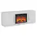 Angle. Camden&Wells - Cove Log Fireplace TV Stand for Most TVs up to 75" - Alabaster.