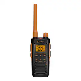 Cobra - Trailblazer 450 GMRS 2.5 Watt Two-Way Radio (Pair) - Black