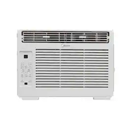 Midea - MAW05R1WWTT_EOB 5000 BTU DOE Window Air Conditioner with ComfortSense Remote, Up to 150 sq. ft. - Refurbished Excellent - White