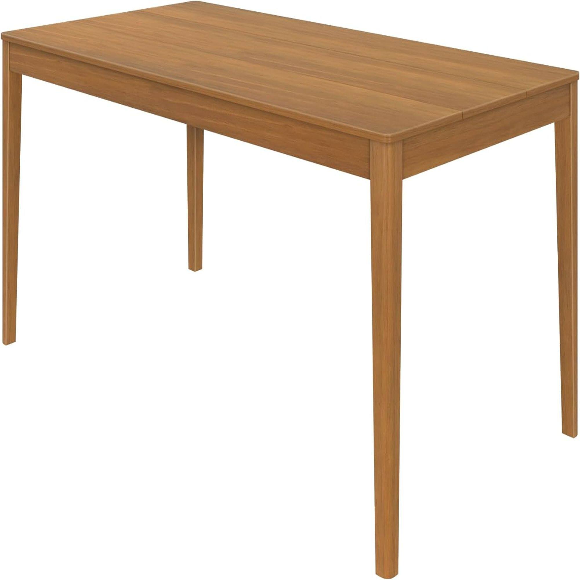 Alt View 2. Grain & Grove - Crew Dining Table (72in), Pecan - Pecan.