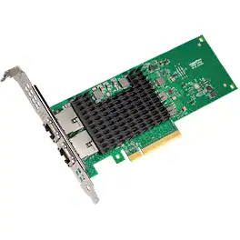 Intel - Ethernet Network Adapter X710-T2L - Dual and quad-port energy-efficient adapters for NBASE-T and 10GBASE-T - Black