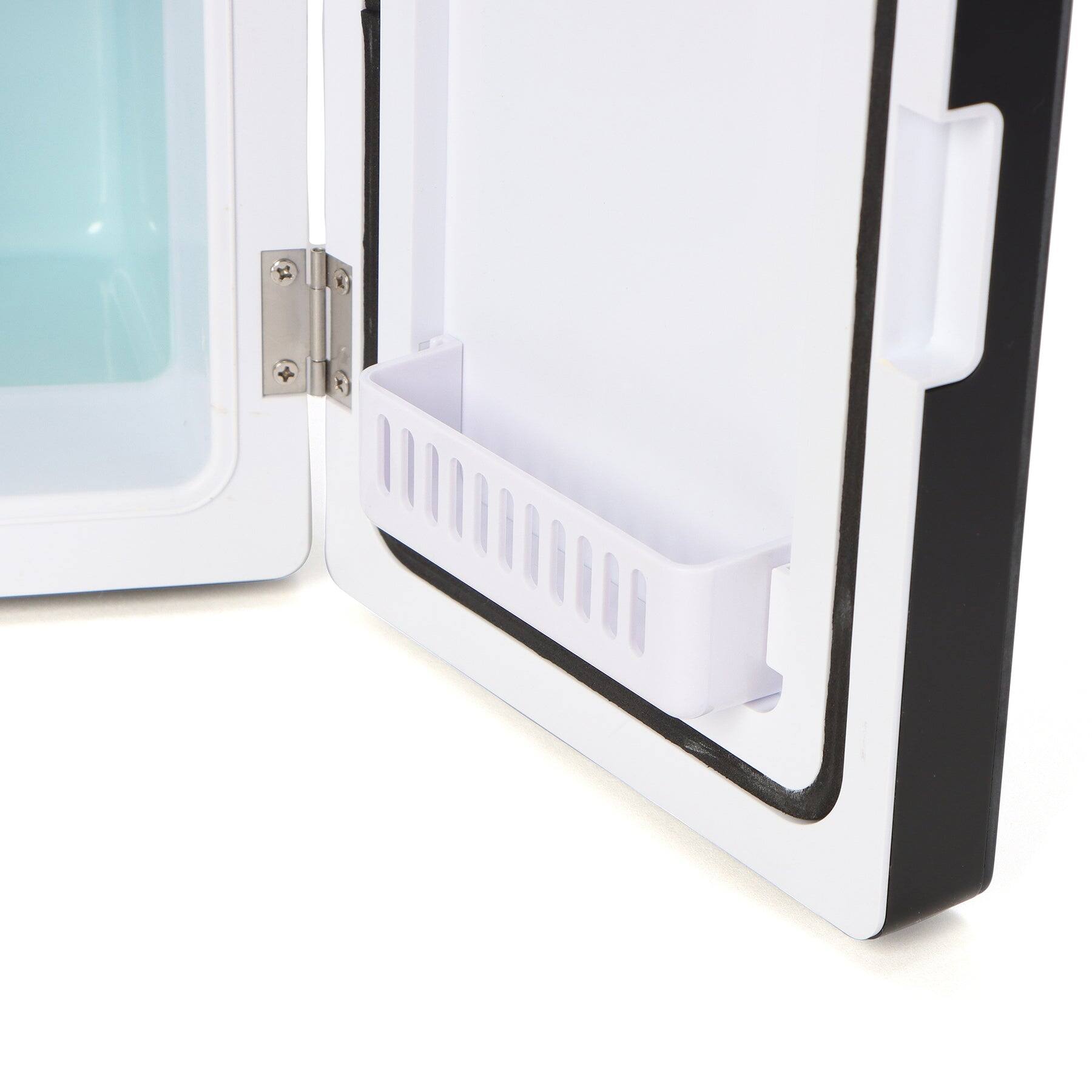 Alt View 5. Uber Appliance - Uber Chill 2.0 Thermoelectric 4 Liter Mini Fridge - BLACK.