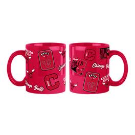 Logo Brands - Chicago Bulls 2-Pack 15oz. Color Mug Set - Red