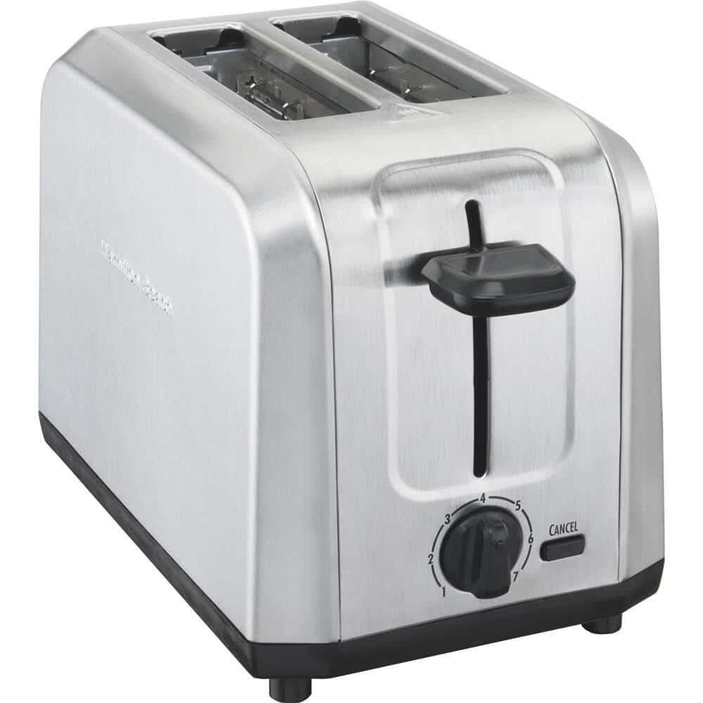 Hamilton Beach - 2-Slice Toaster - Brushed Stainless Steel