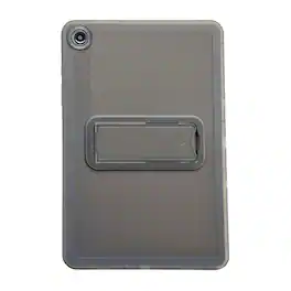 Dteck - Translucent Case for Samsung Galaxy Tab A9+/A9 Plus Case 11" 2023 (SM-X210/X216/X218) with Kickstand PC+TPU Rugged Cover - Black