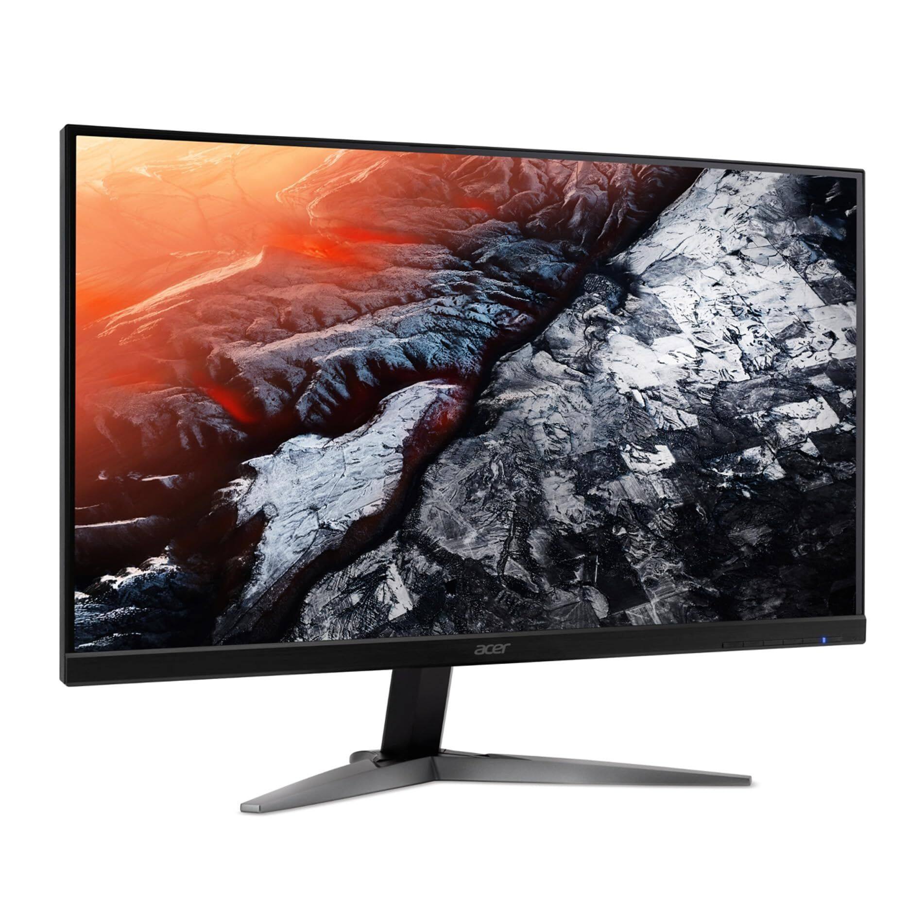 Angle. Acer - Nitro KG271U - 27" Monitor FullHD 2560x1440 VA 170Hz 1ms VRB 250Nit HDMI - Black.