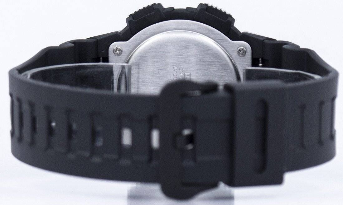 Alt View 3. Casio - Digital Illuminator W-735H-1AVDF Mens Watch Vibration Alarm Backlight Stopwatch Timer 100M - Black.