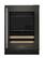 Alt View 7. KitchenAid - 24" Beverage Center with Glass Door and Wood-Front Racks - Black Ore.