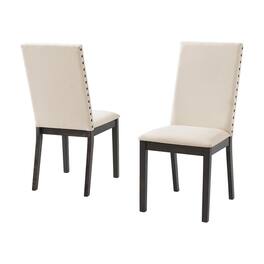 Crosley Furniture - Hayden 2-Piece Upholstered Dining Chair Set - Gray