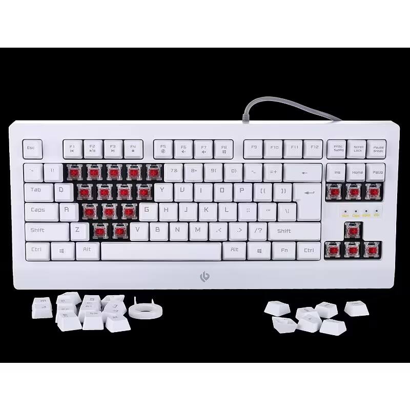 Esc F1 F2 F3 F4 F5 F6 F7 F8 F9 F10 F11 F12 P 7 8 9 0 - = Tab D Y U I O P [ ] Caps R G H J K L : " V B N M Shift Ctrl Alt Fn Ctrl