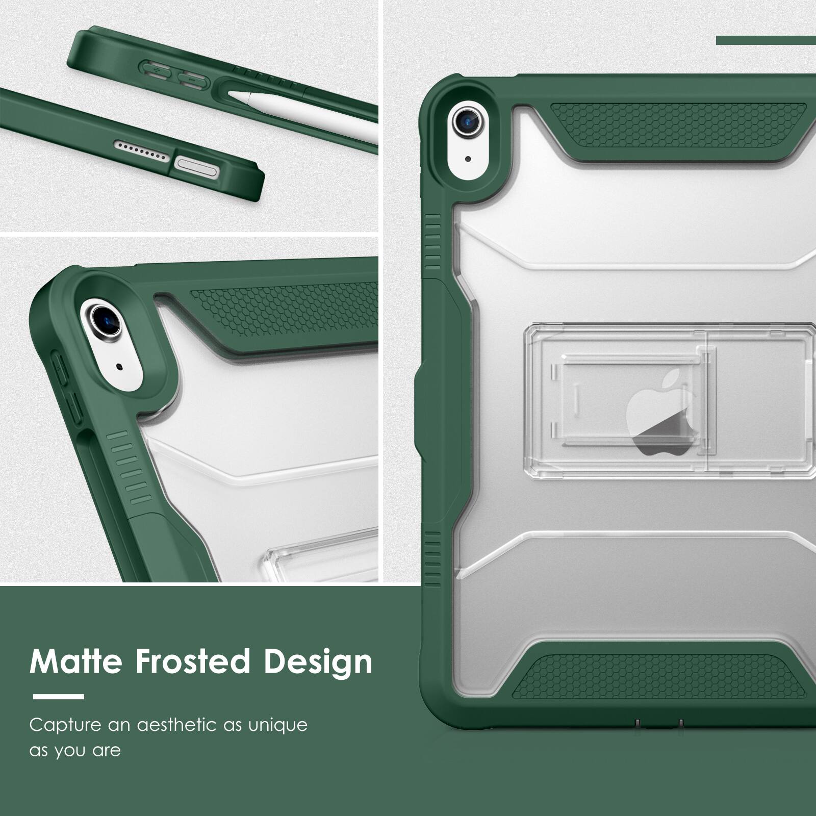 Matte Frosted Design  
Capture an aesthetic as unique as you are