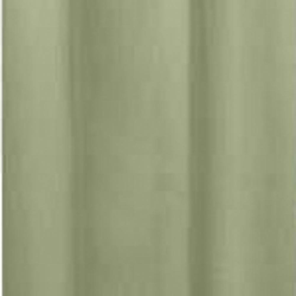 Left. Commonwealth Home Fashions - Commonwealth Thermalogic Weather Cotton Fabric Grommet Top Panel Pair - 80x54" - Sage - Sage Green.