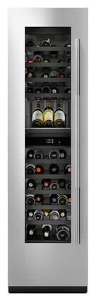 JennAir - Rise Left Swing 24" Wine Column Panel - Stainless Steel
