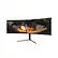 Front. Arozzi - Arozzi – Nova 49" Curved VA Dual QHD 165Hz Super Ultrawide Gaming Monitor – Black - Black.