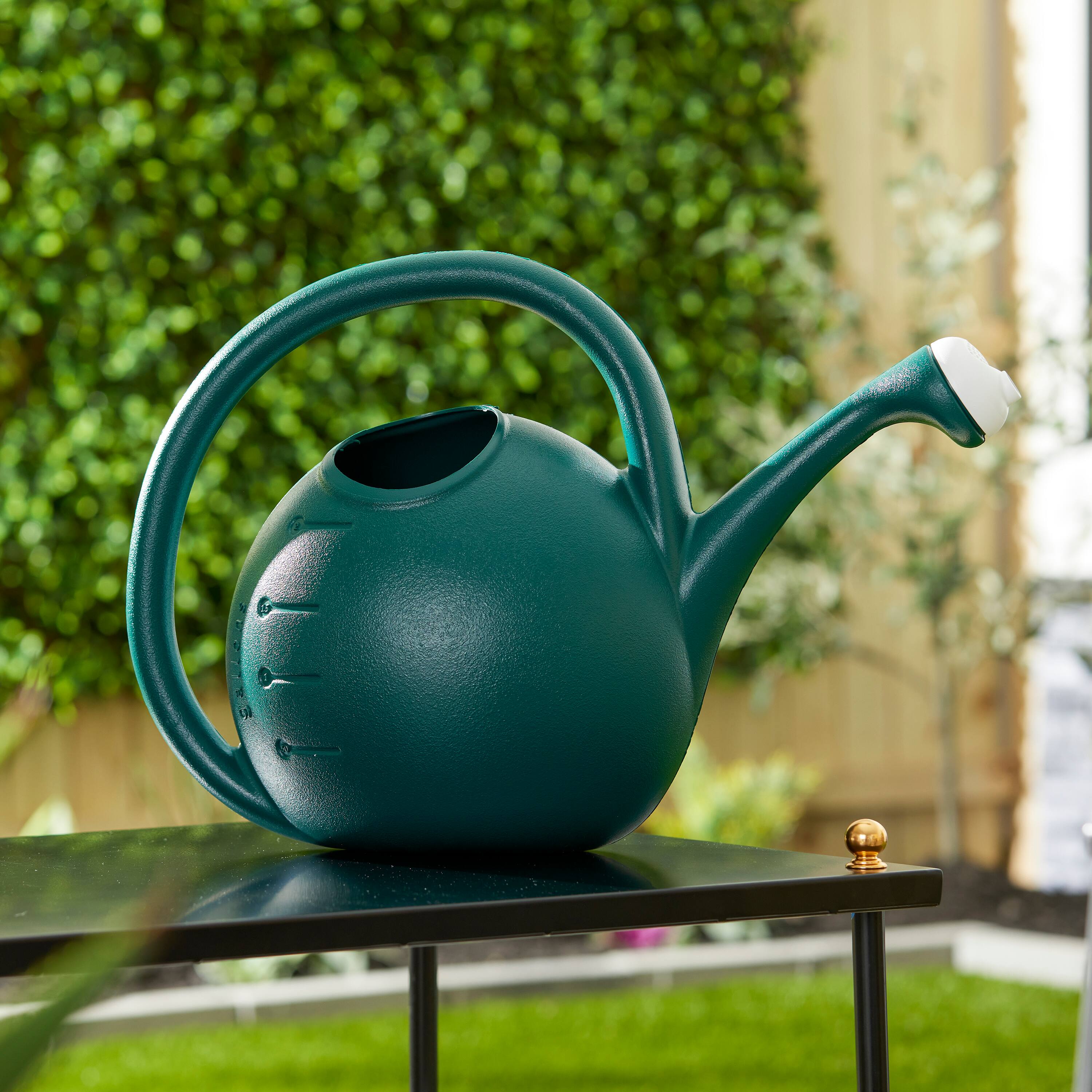 Alt View 8. The HC Companies - HC Companies 2 Gallon Premium Large Mouth Garden Plant Watering Can, Evergreen.