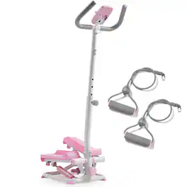 Sunny Health & Fitness - Smart Advanced Stair Exercise Stepper - Pink