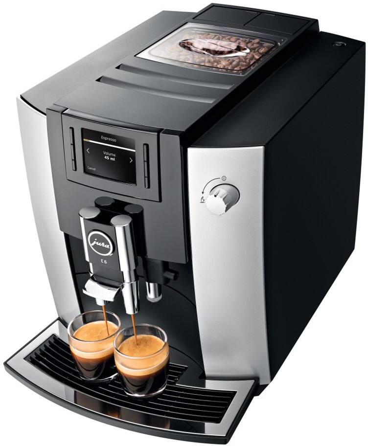 Espresso Volume 45 ml Cancel  
0  
jura E6