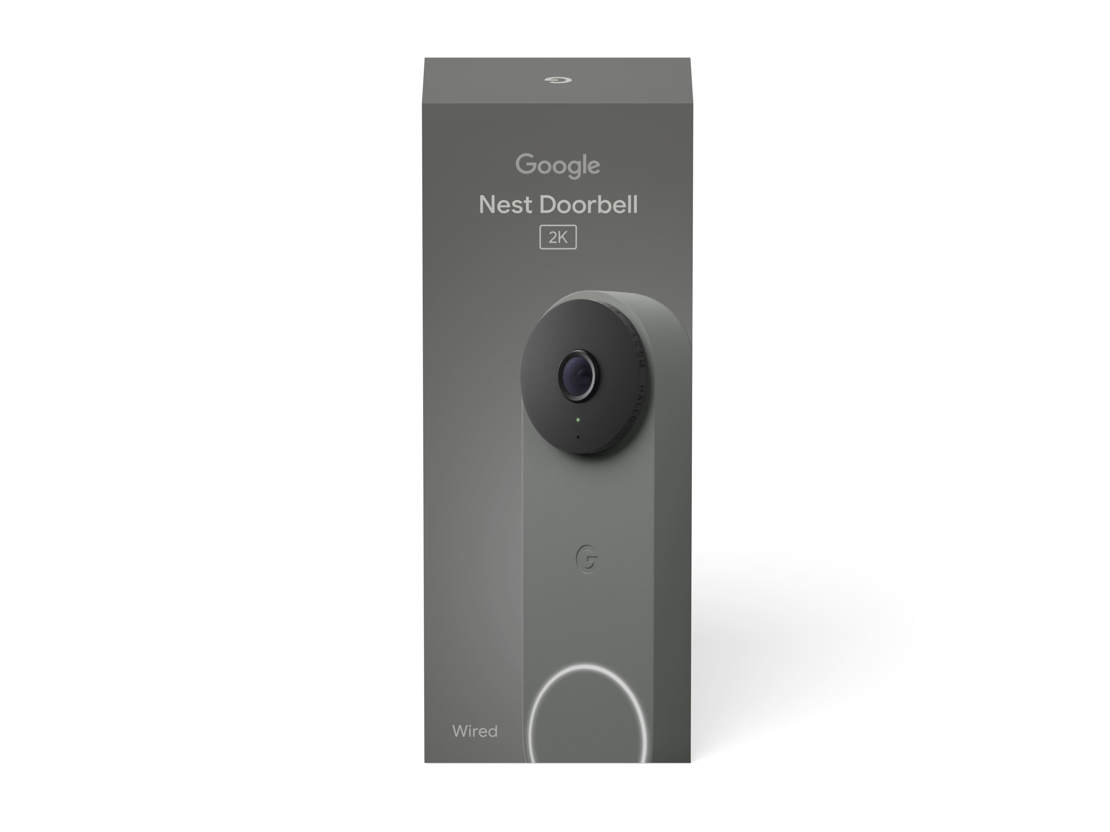 Google Nest Doorbell (wired, 3rd gen) Latest Model 2K Video and