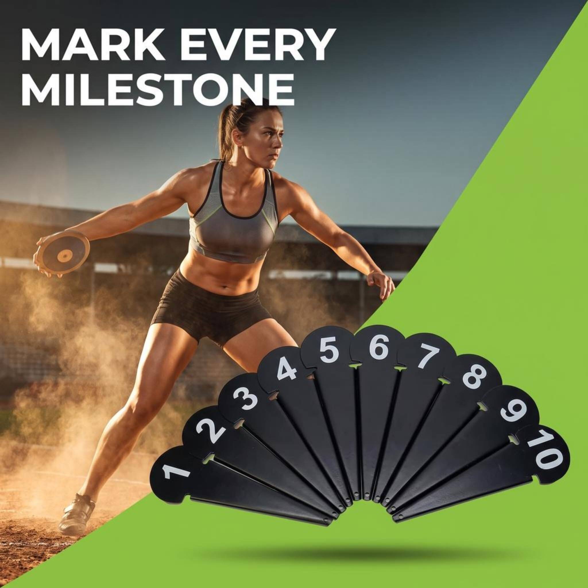 MARK EVERY MILESTONE

5 6 7 4 8 3 6 2 1 10