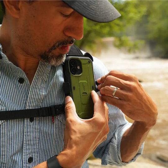 Alt View 1. SUPCASE - Unicorn Beetle Pro Rugged Case for iPhone 17 – Full-Body Protection with Screen Protector - Dark Green.