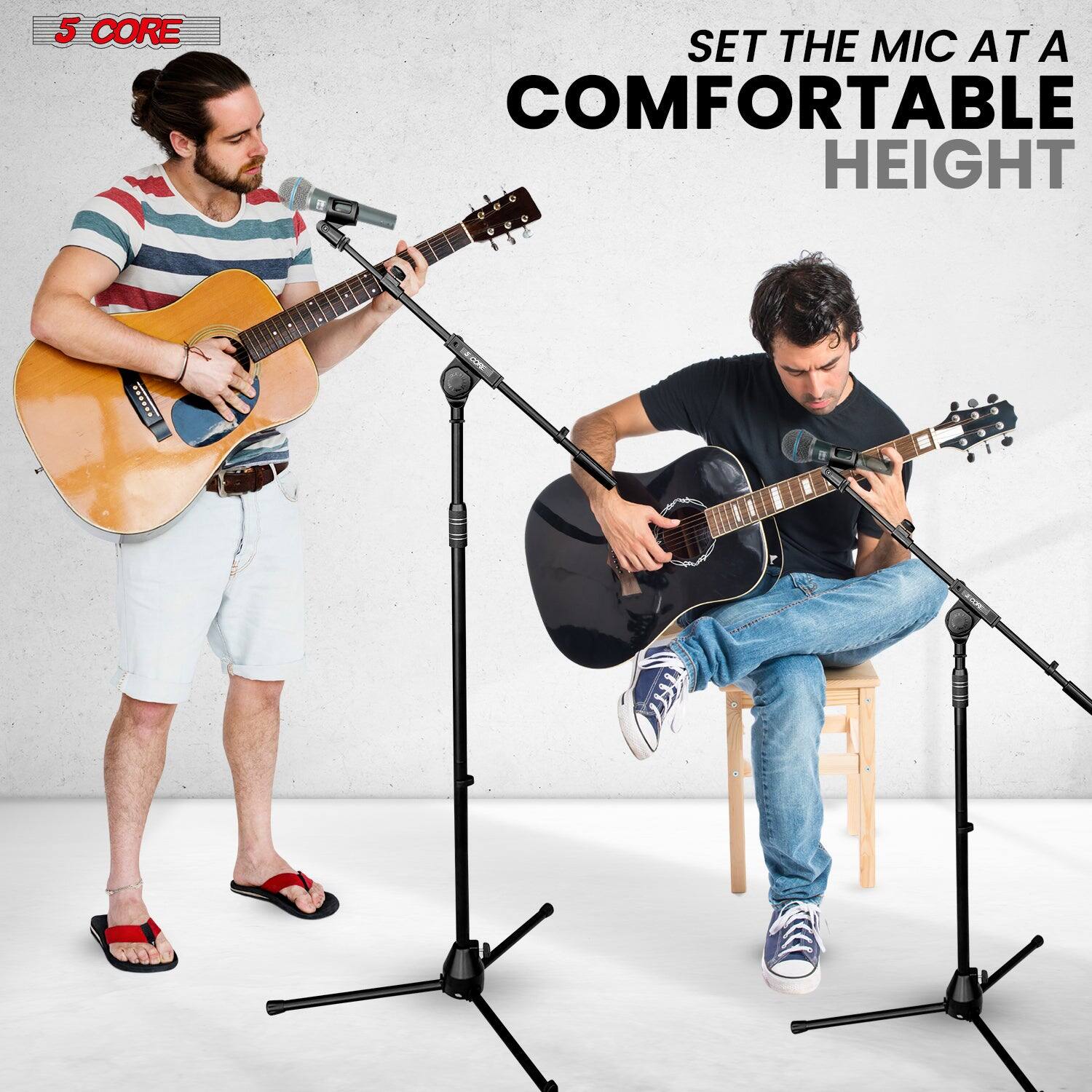 5 CORE
SET THE MIC AT A COMFORTABLE HEIGHT