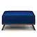 Left. Simpli Home - Owen Square Coffee Table Storage Ottoman - Blue.