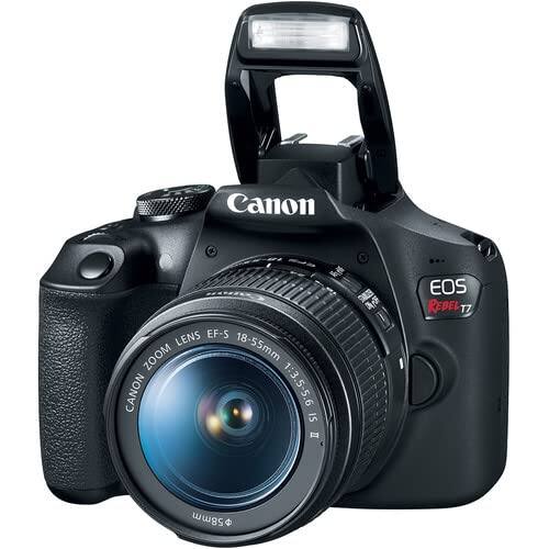 Canon EOS Rebel T7 with EF-S Zoom Lens 18-55mm f/3.5-5.6 IS