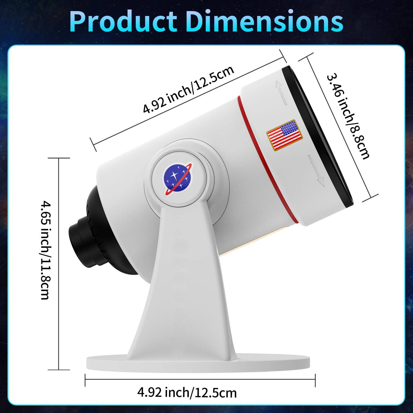 Product Dimensions

- Length: 4.92 inch / 12.5 cm
- Width: 3.46 inch / 8.8 cm
- Height: 4.65 inch / 11.8 cm