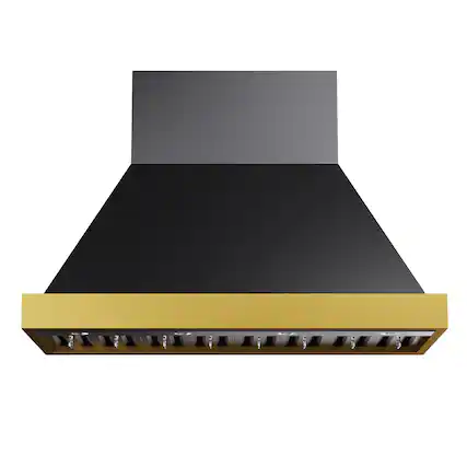 Front. Kucht - 48" Wall Mount Range Hood 900 CFM – Gemstone™ - Gemstone™.